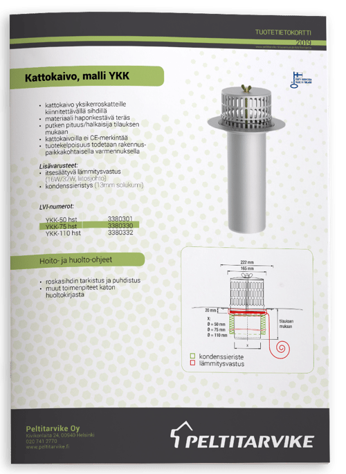 Peltitarvike-Kattokaivo-YKK