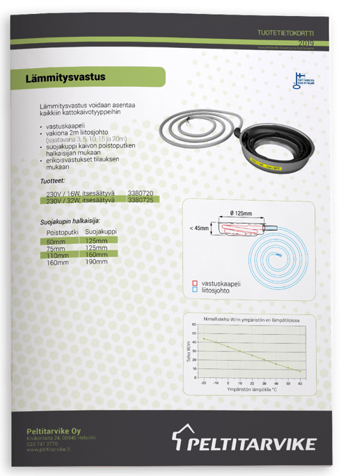 Peltitarvike-Lammitysvastus