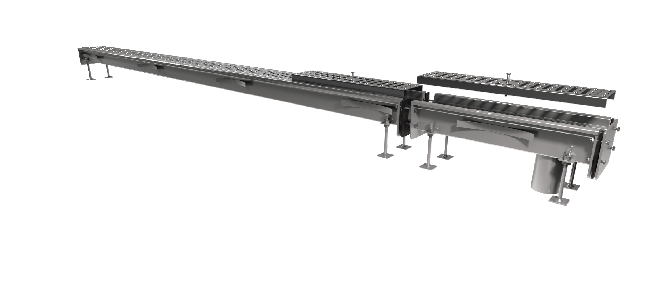 DryLine Modular channel drain + outlet
