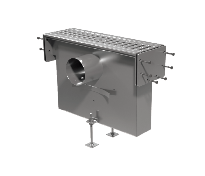 DryLine Modular channel drain sump unit
