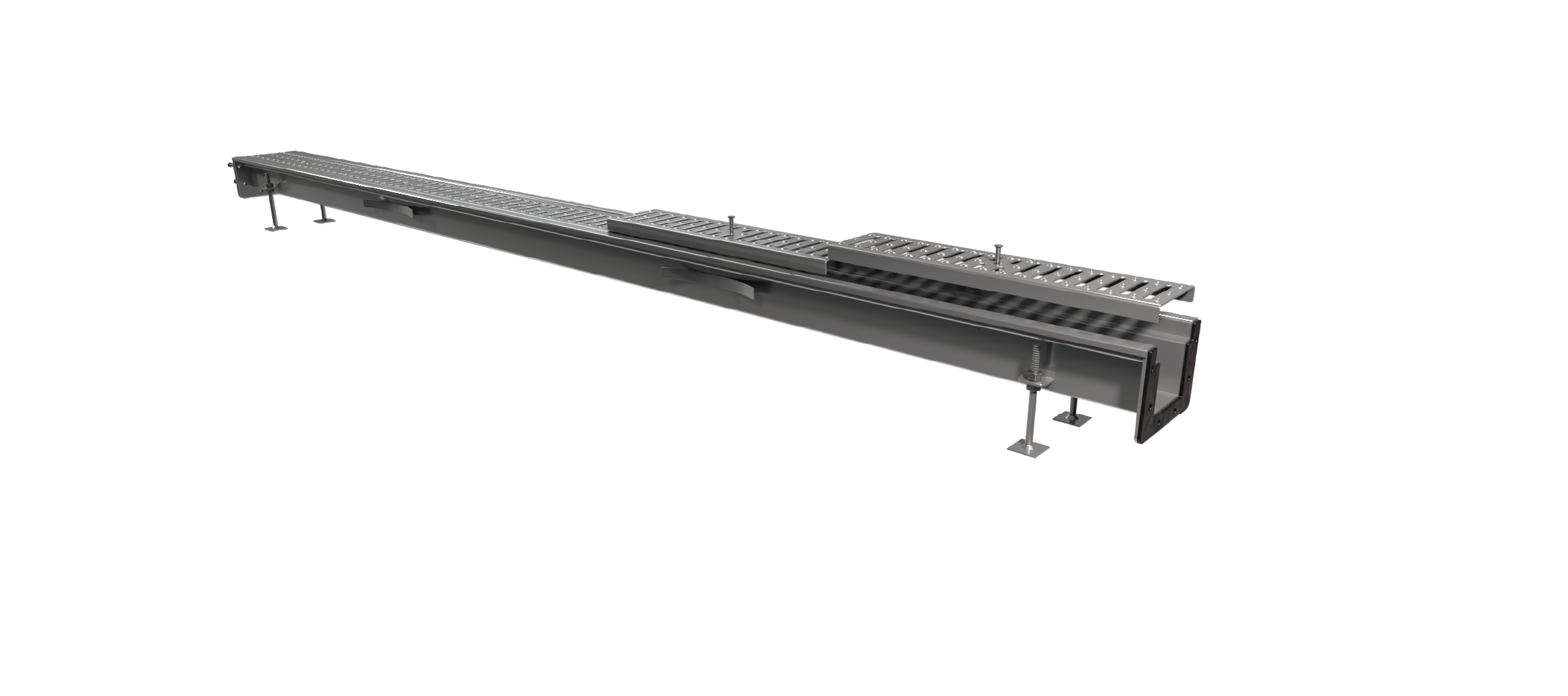 DryLine Modular channel drain internal slope 87-100