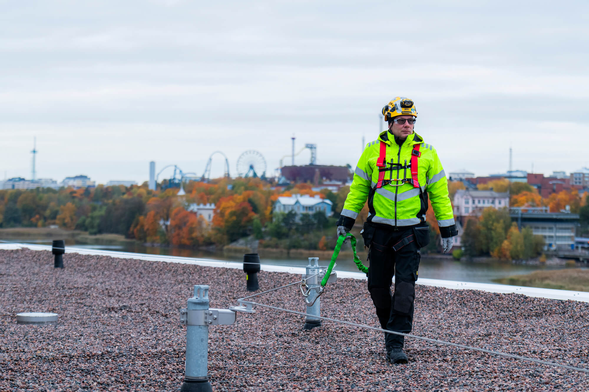Finlandia Hall PITO fall protection