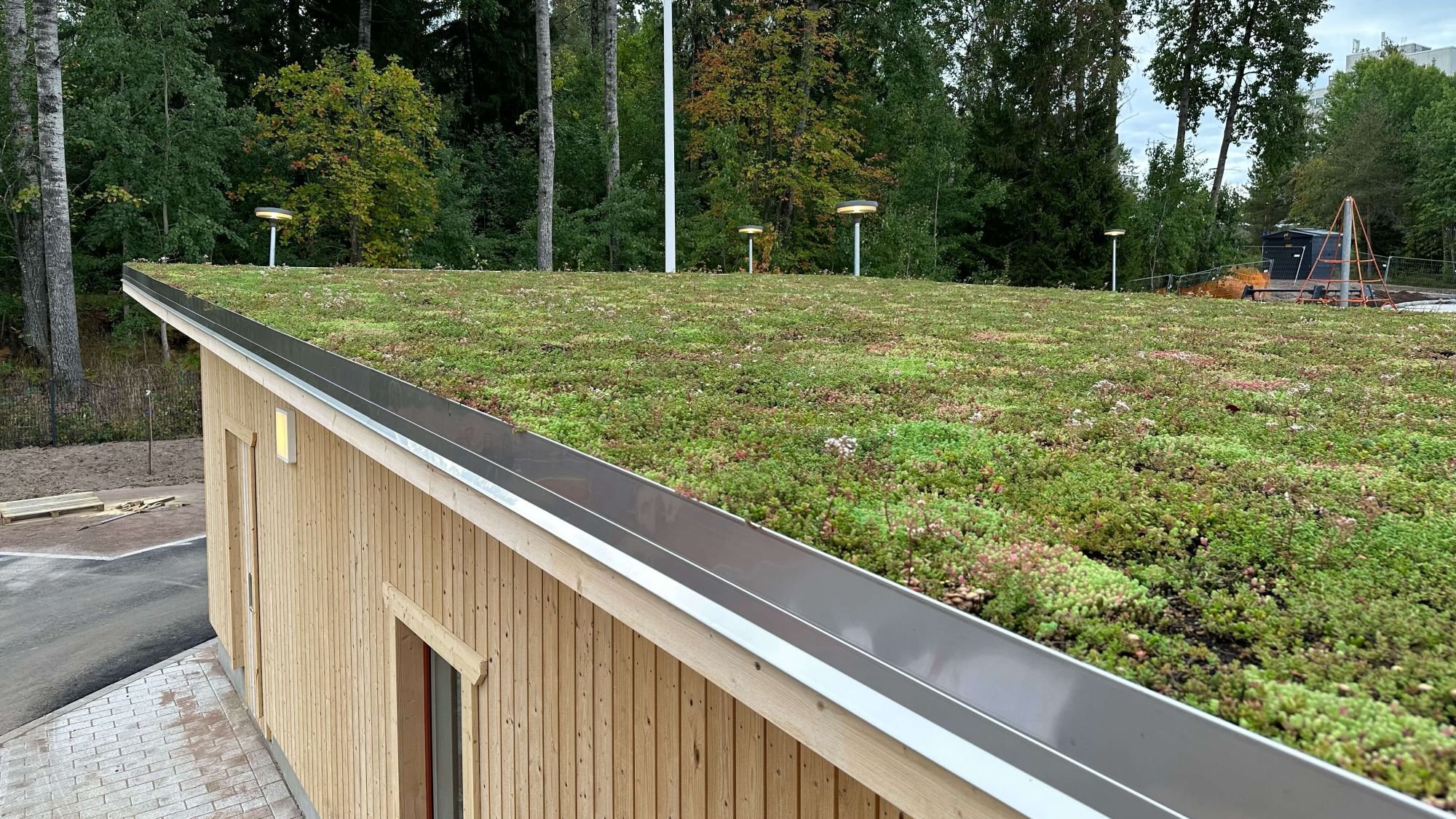 Tähystäjän päiväkoti viherkattolista