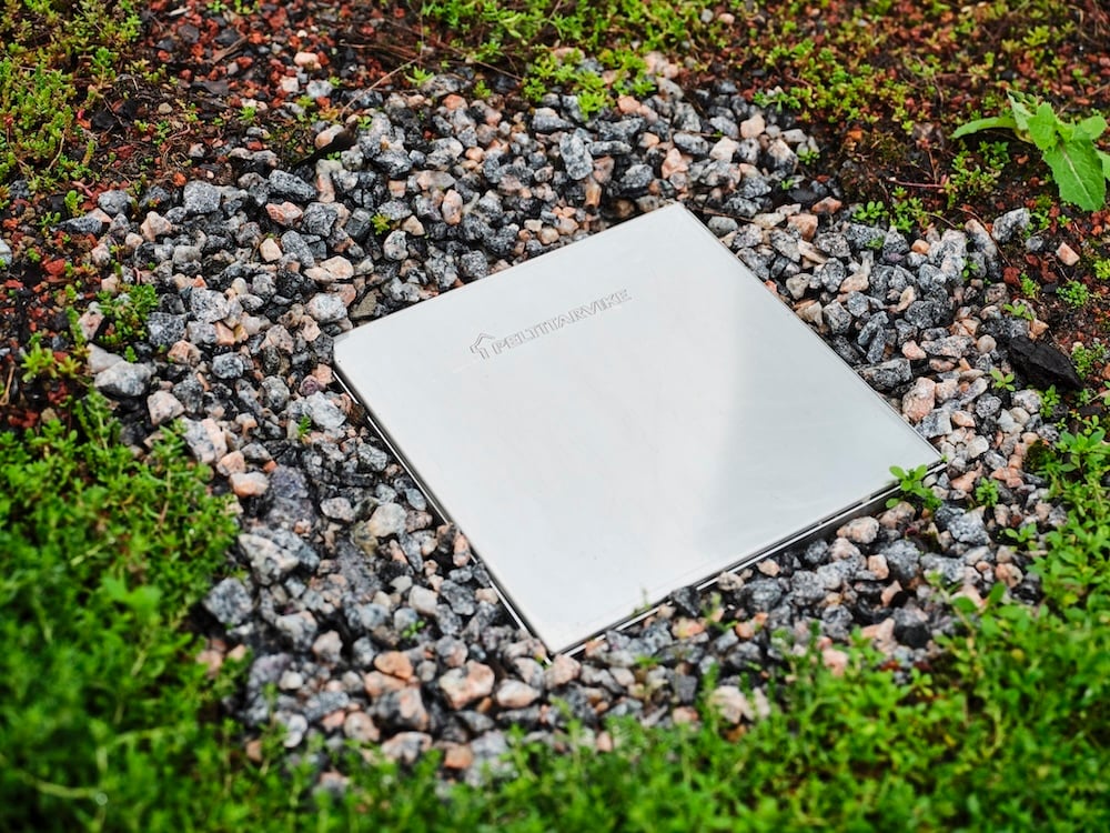 Brunn för omvänd konstruktion och grönatak silstrukturer