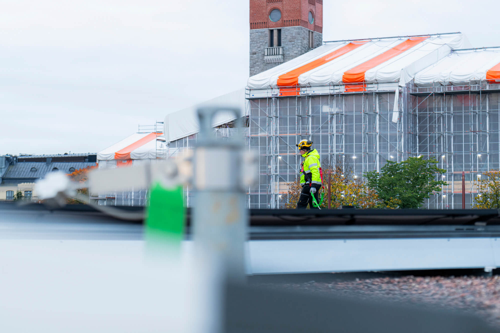 Kiinteistön putoamissuojaus