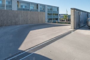 Pysäköintitalon sadevesijärjestelmä
