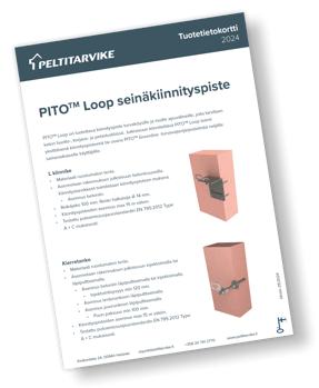 PITO Loop tuotetietokortti mockup