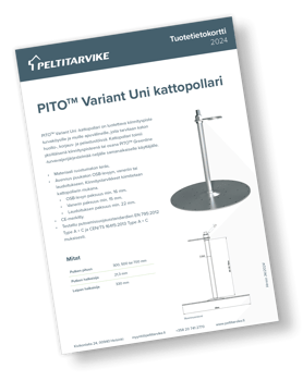PITO Variant Uni tuotetietokortti mockup