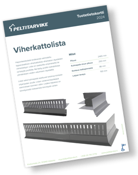 Viherkattolista tuotekortti mockup
