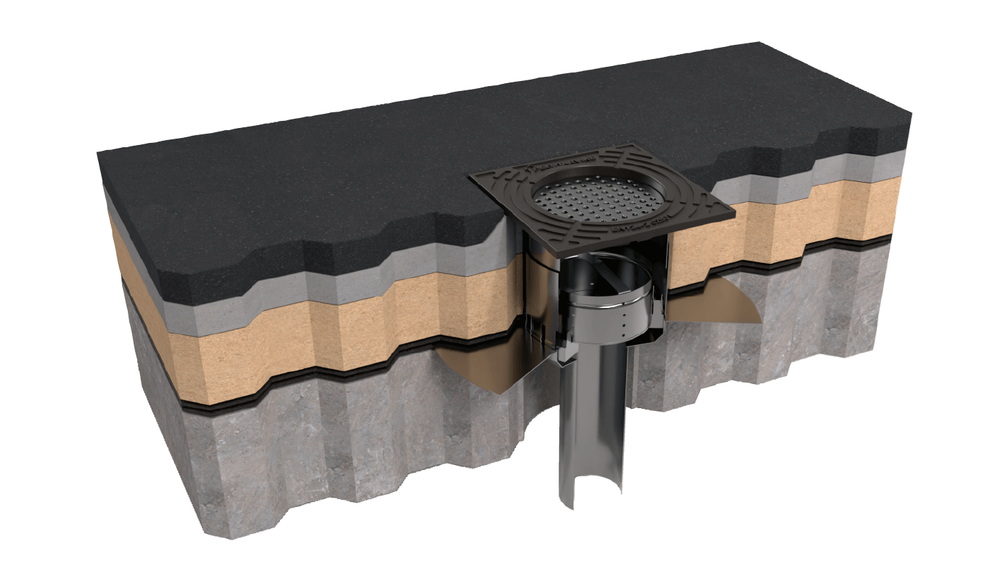 Peltitarvike sadevesisyöksyn sihtirakenne rakennekuva-1