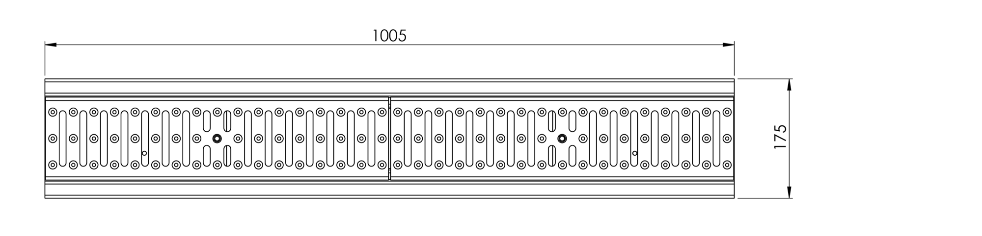 DryLine Modular 1000 mittakuva