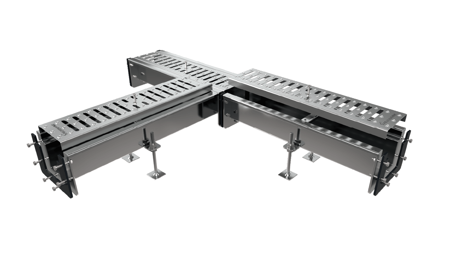 DryLine Modular channel drain T-branch