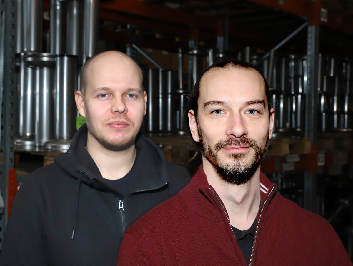 Peltitarvike Toni Mustonen ja Kristian Bärlund