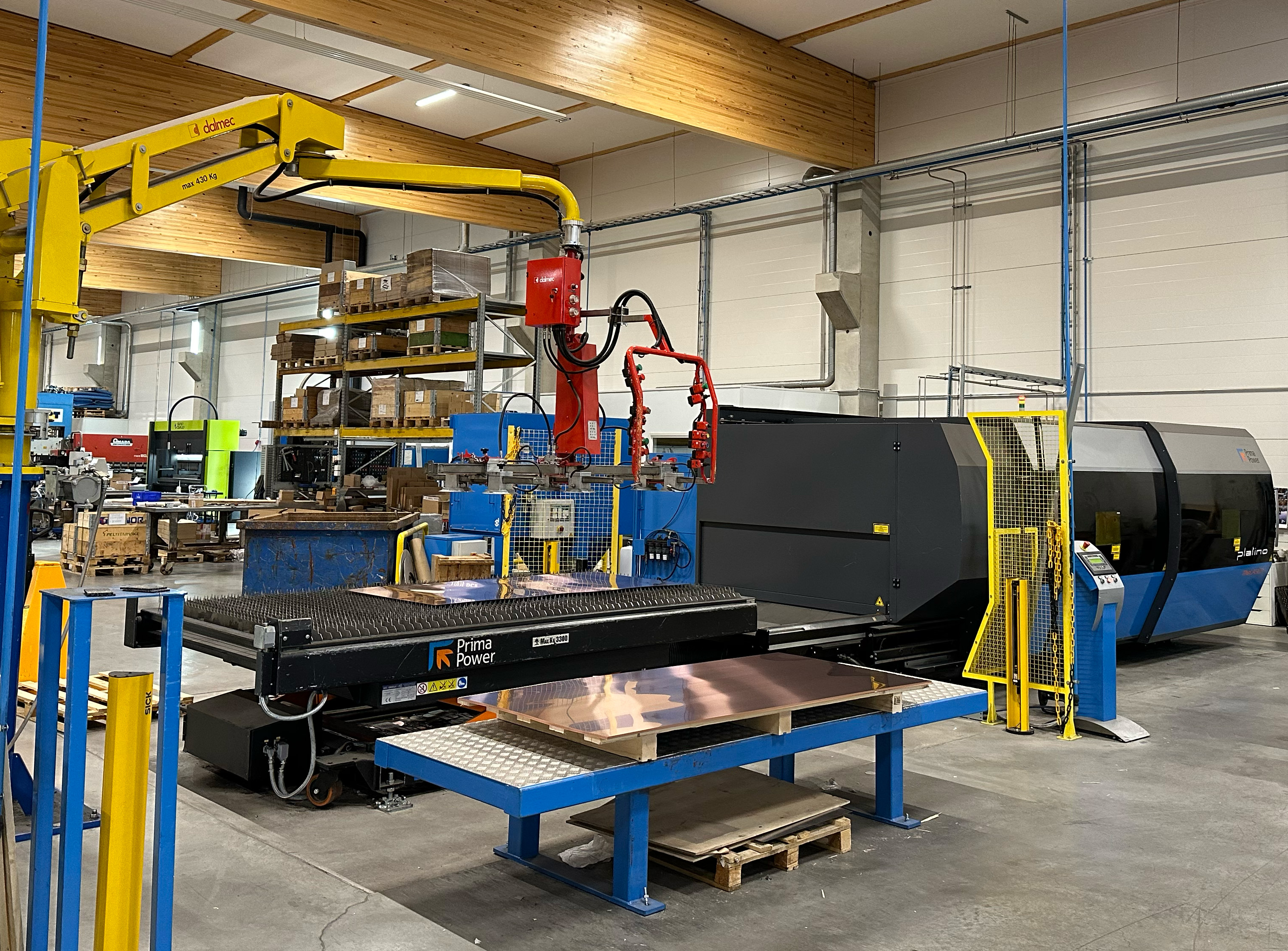 Platino Prima Power laserleikkuri metalli